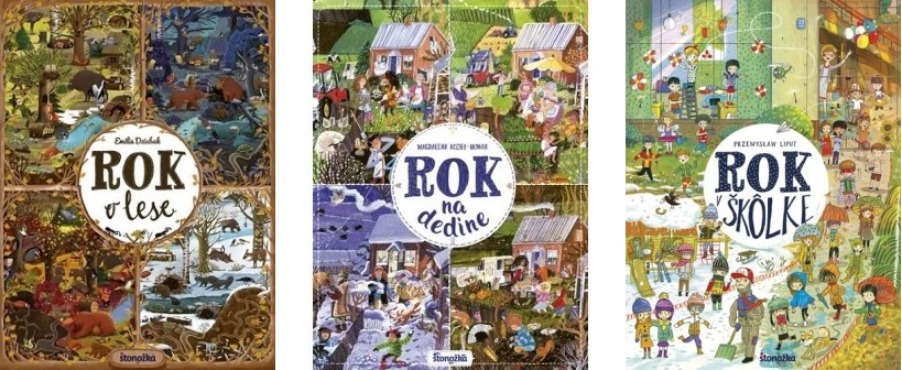 rok v lese na dedine v skolke