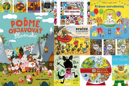 Našich TOP 10 knižiek pre deti vo veku 3-4 roky:)