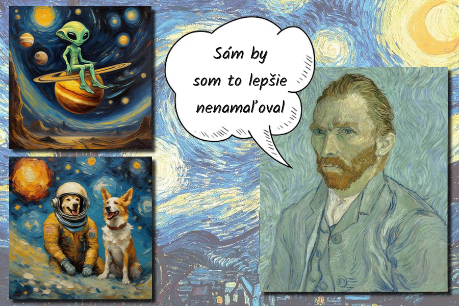 Ako by namaľoval „Vesmír očami detí“ Vincent Van Gogh?
