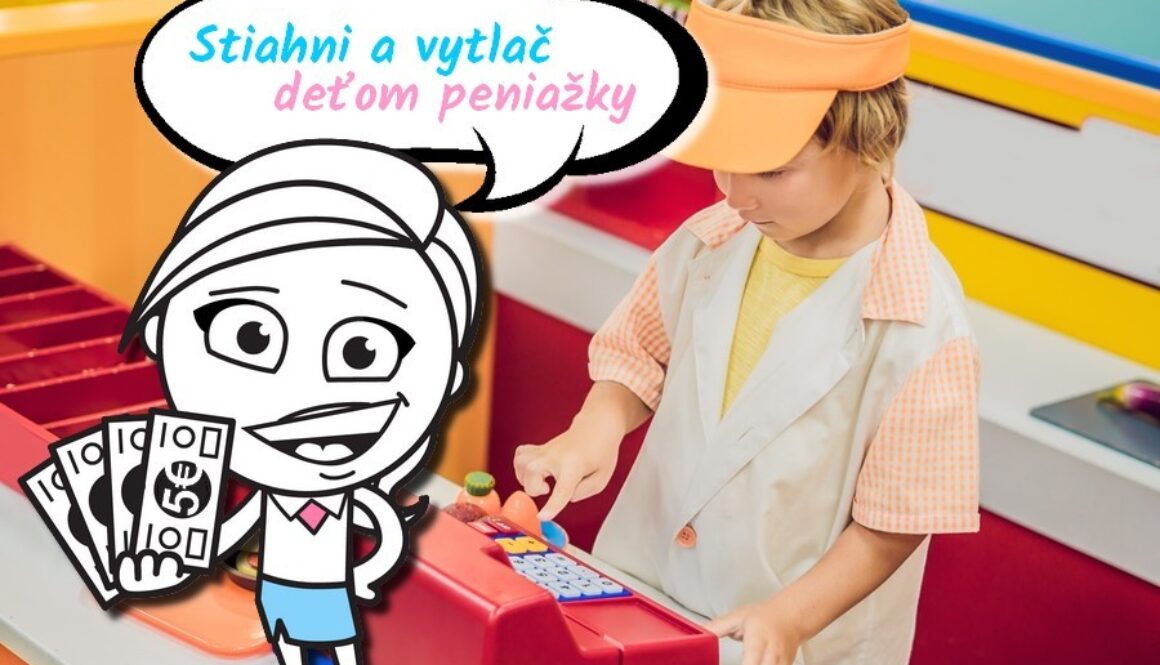 AKTIVITA – Na obchod – Námetová hra s počítaním