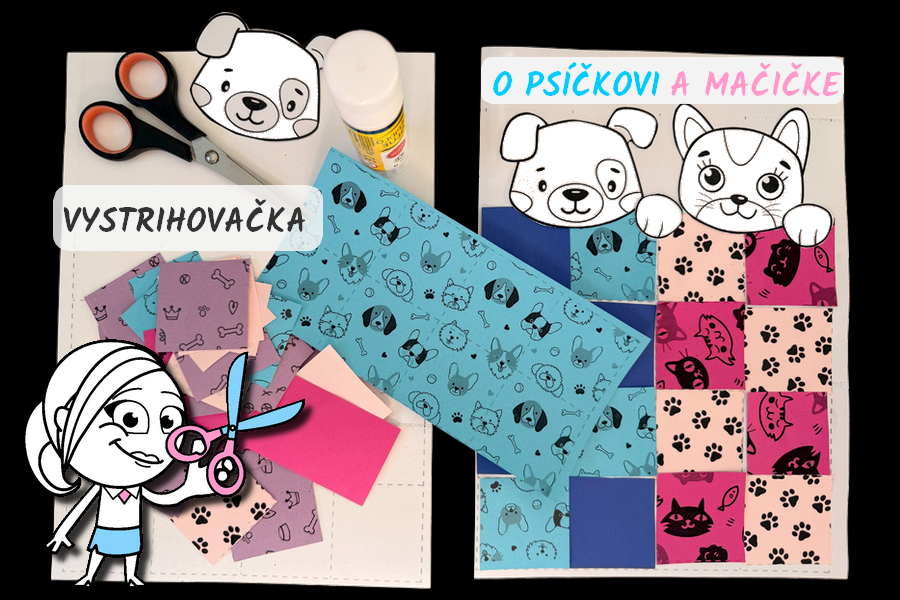 VYSTRIHOVAČKA – Patchworková prikrývka pre psíčka a mačičku